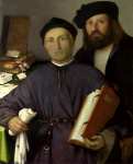 Lorenzo Lotto - Giovanni Agostino della Torre and his Son, Niccolт